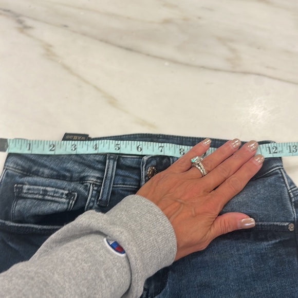 MAVI GOLD Tess Twisted High-rise Twisted Skinny blue jeans in women’s size 26 - Picture 10 of 11